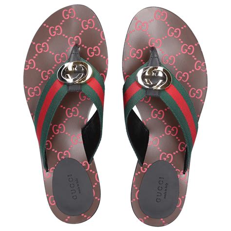 gucci flip flops women's|gucci flip flops diamond.